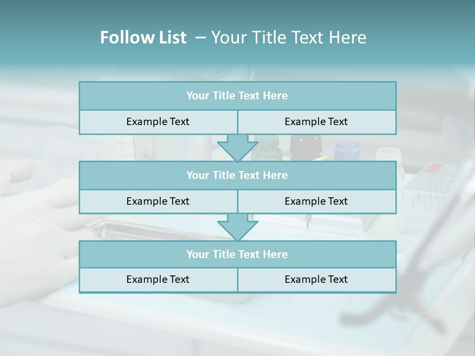 Cold Circle Water PowerPoint Template