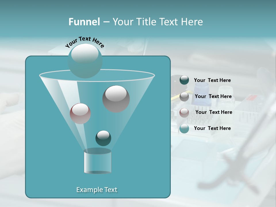 Cold Circle Water PowerPoint Template
