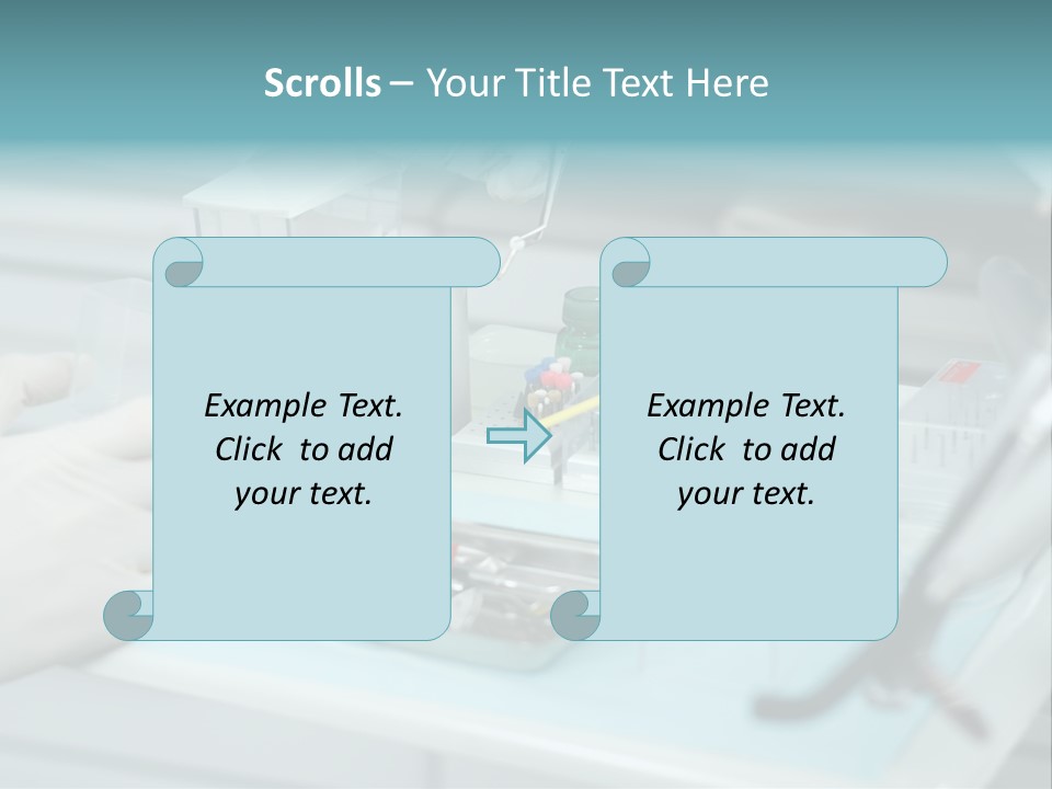 Cold Circle Water PowerPoint Template