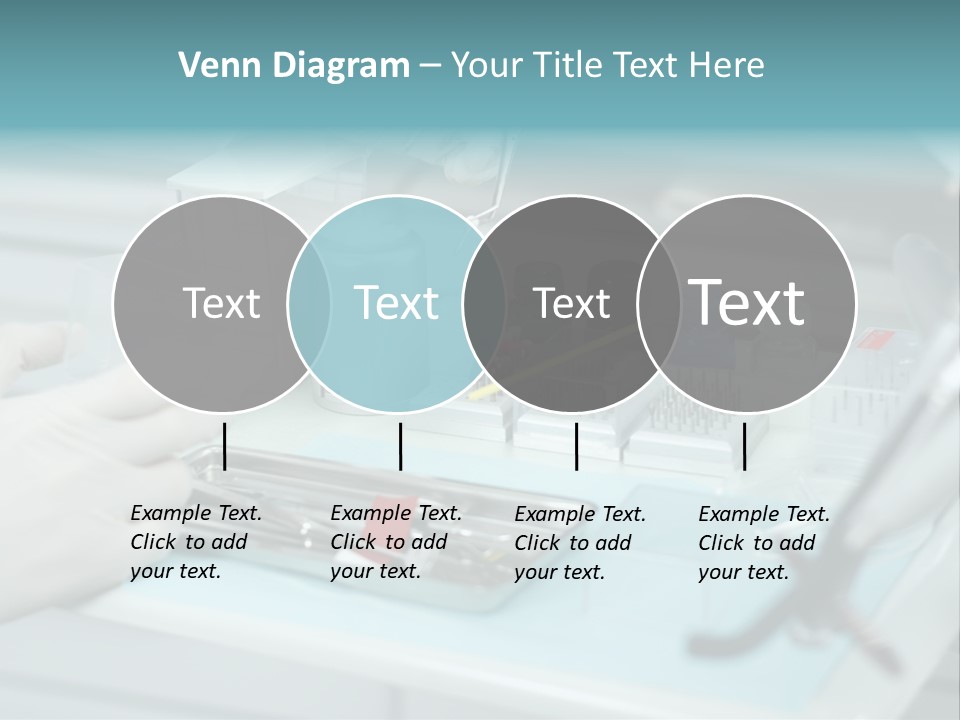 Cold Circle Water PowerPoint Template