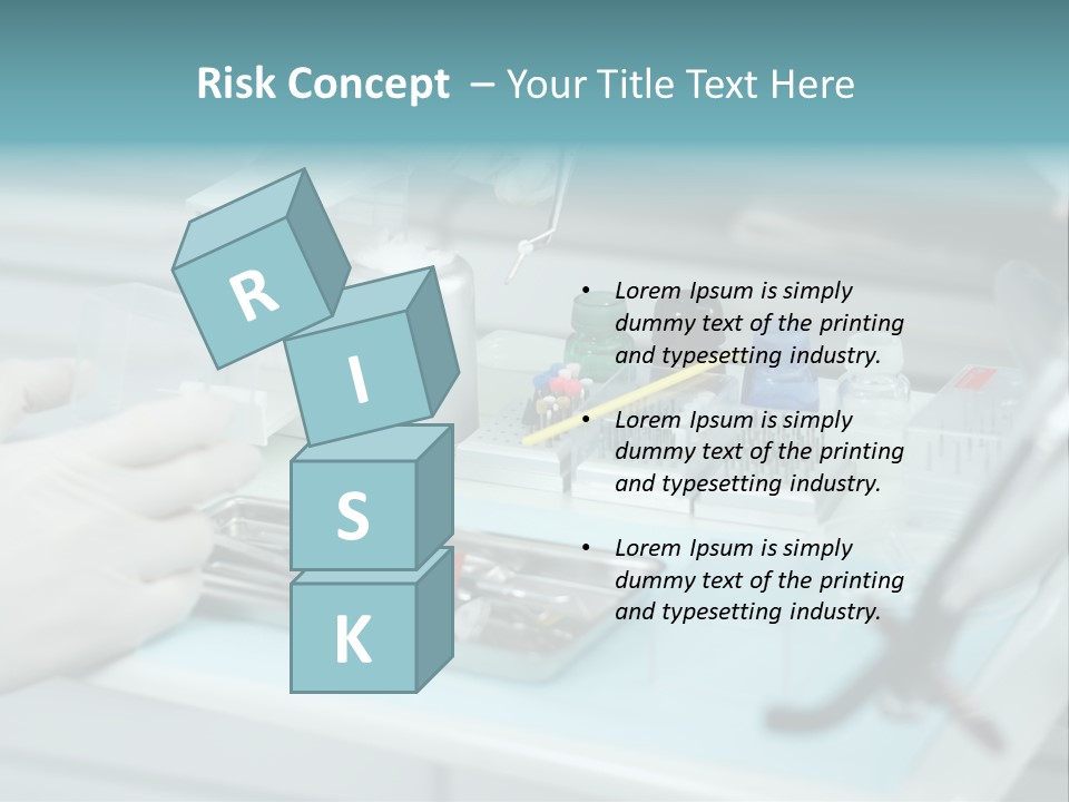 Cold Circle Water PowerPoint Template