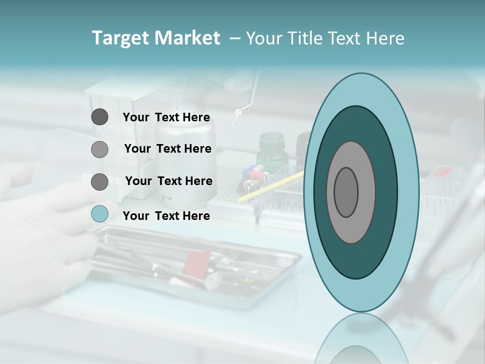 Cold Circle Water PowerPoint Template