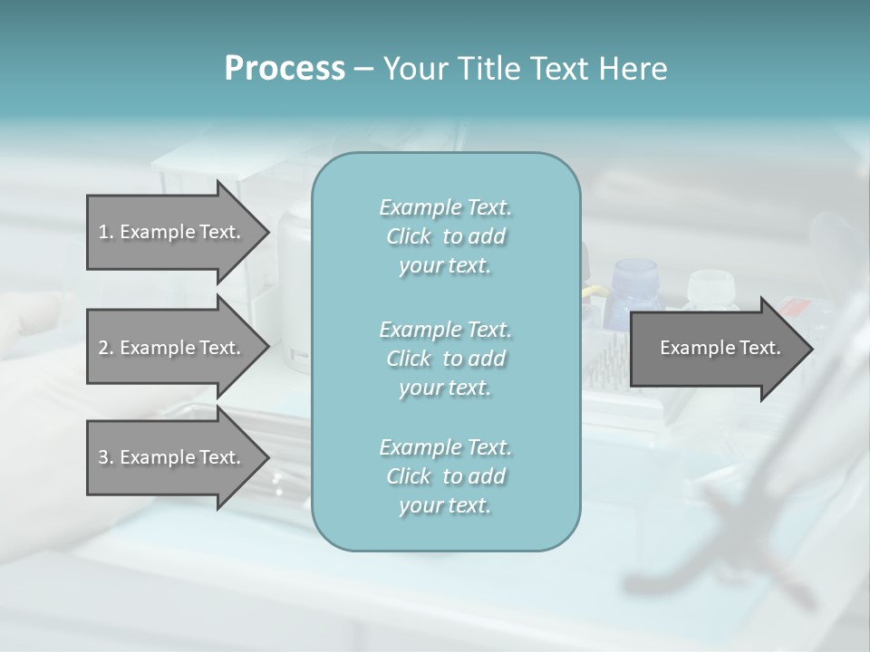 Cold Circle Water PowerPoint Template