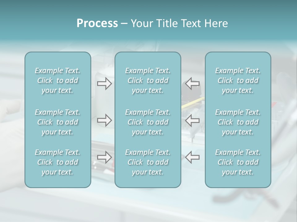 Cold Circle Water PowerPoint Template