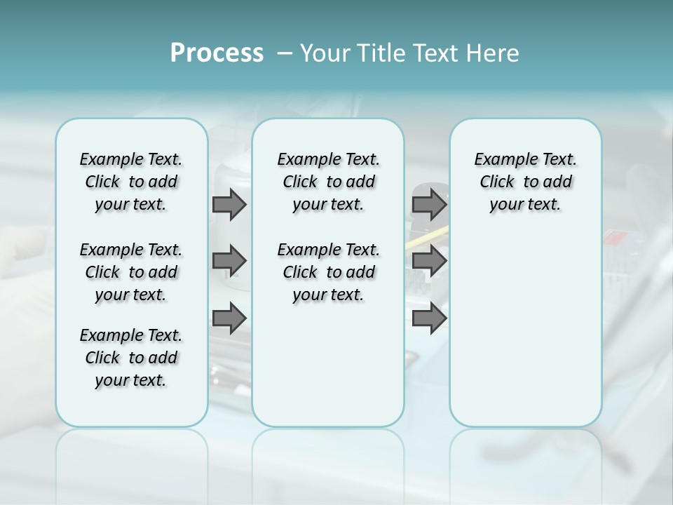 Cold Circle Water PowerPoint Template