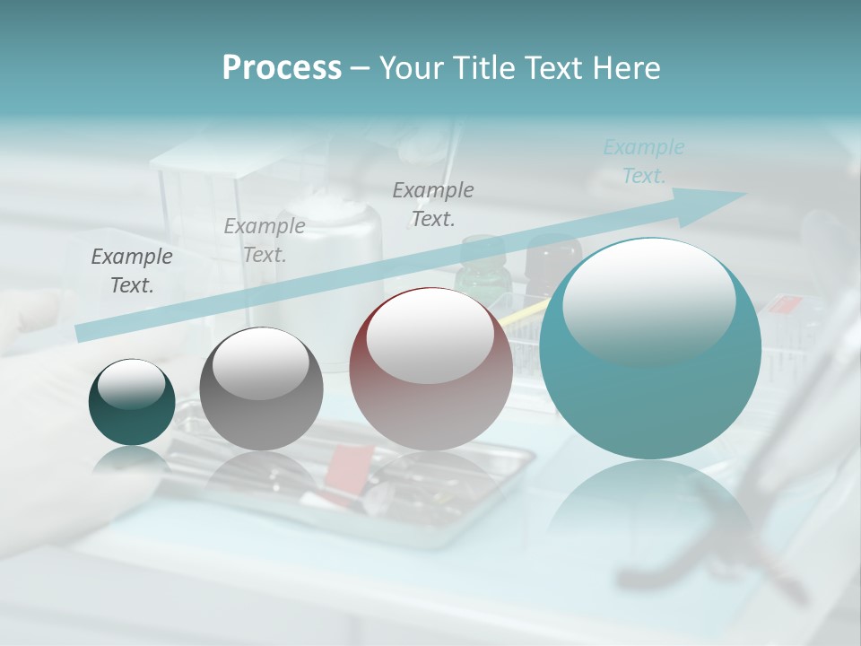 Cold Circle Water PowerPoint Template