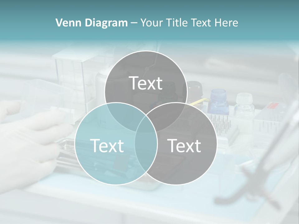 Cold Circle Water PowerPoint Template