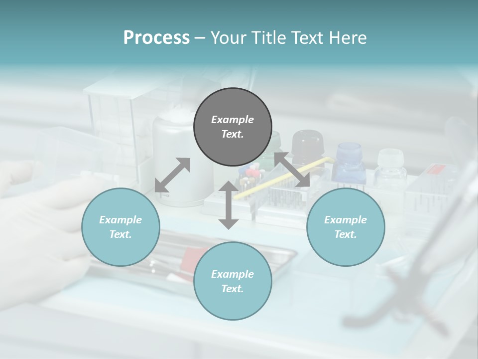Cold Circle Water PowerPoint Template