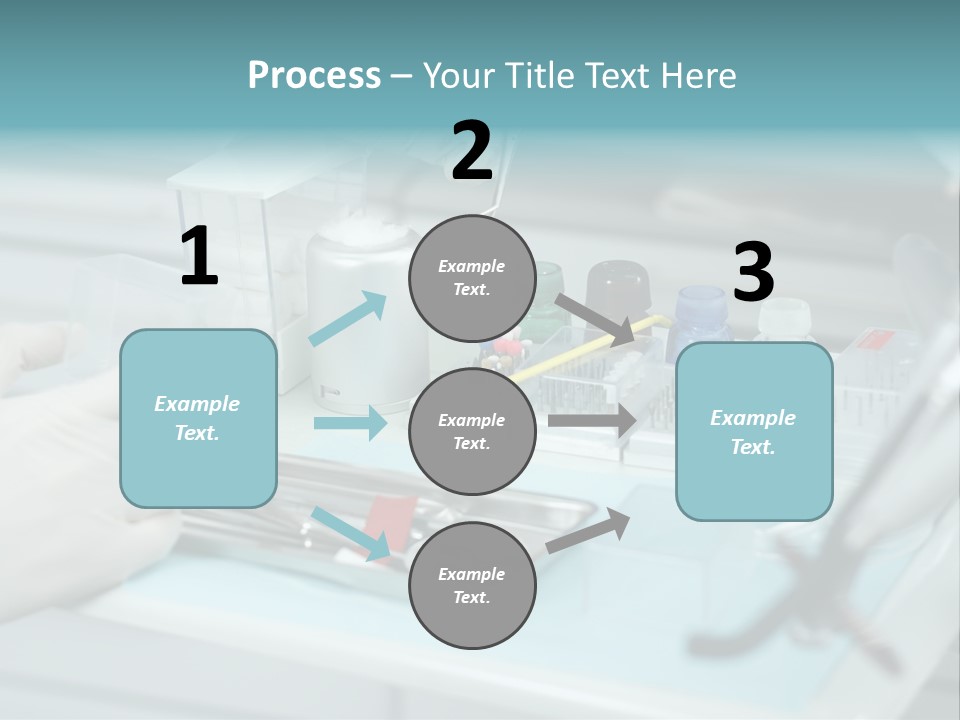 Cold Circle Water PowerPoint Template