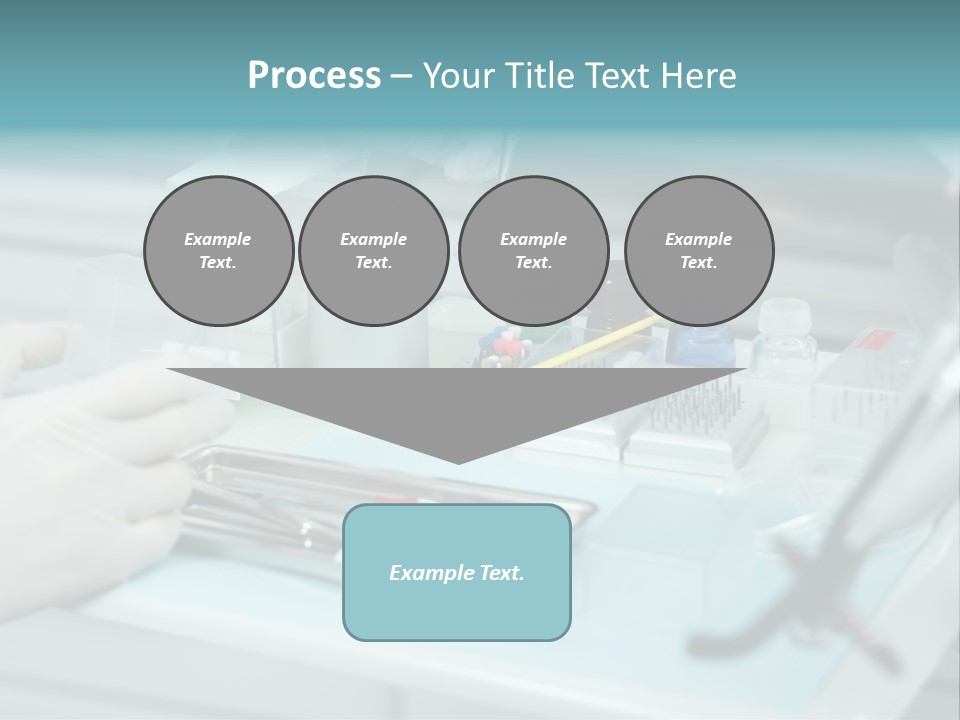 Cold Circle Water PowerPoint Template