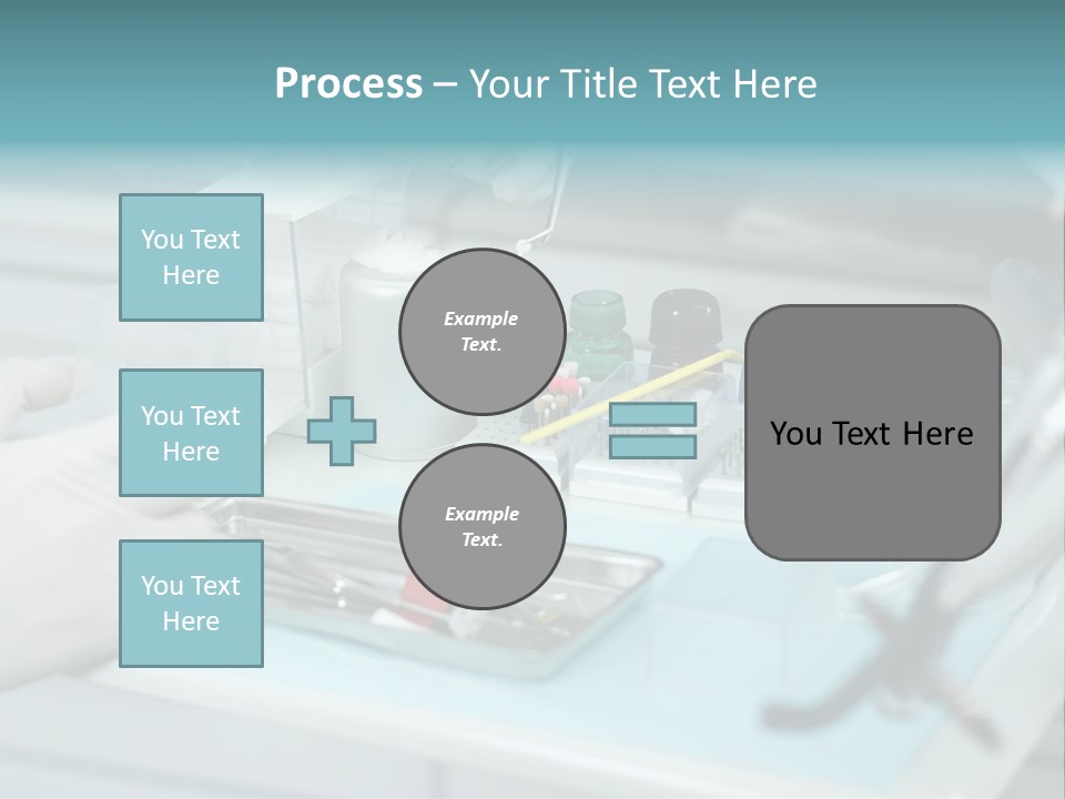 Cold Circle Water PowerPoint Template