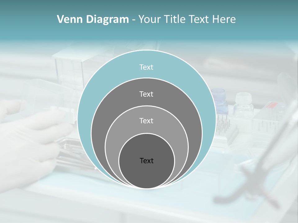 Cold Circle Water PowerPoint Template