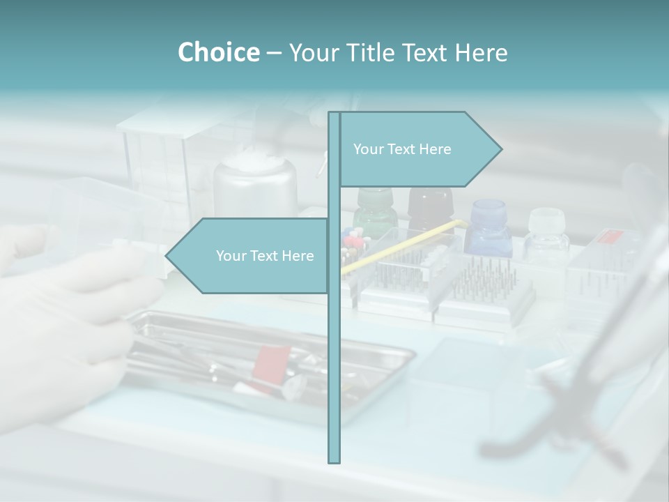 Cold Circle Water PowerPoint Template