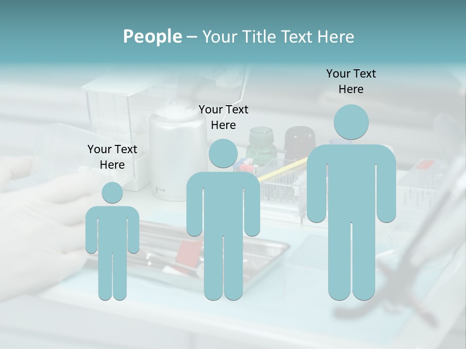 Cold Circle Water PowerPoint Template