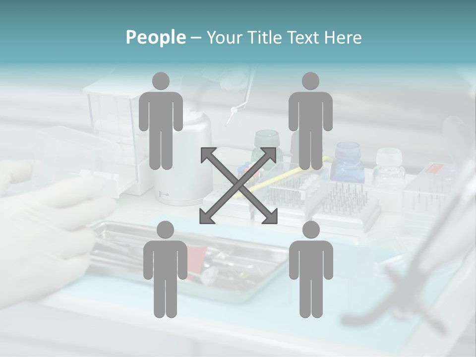 Cold Circle Water PowerPoint Template