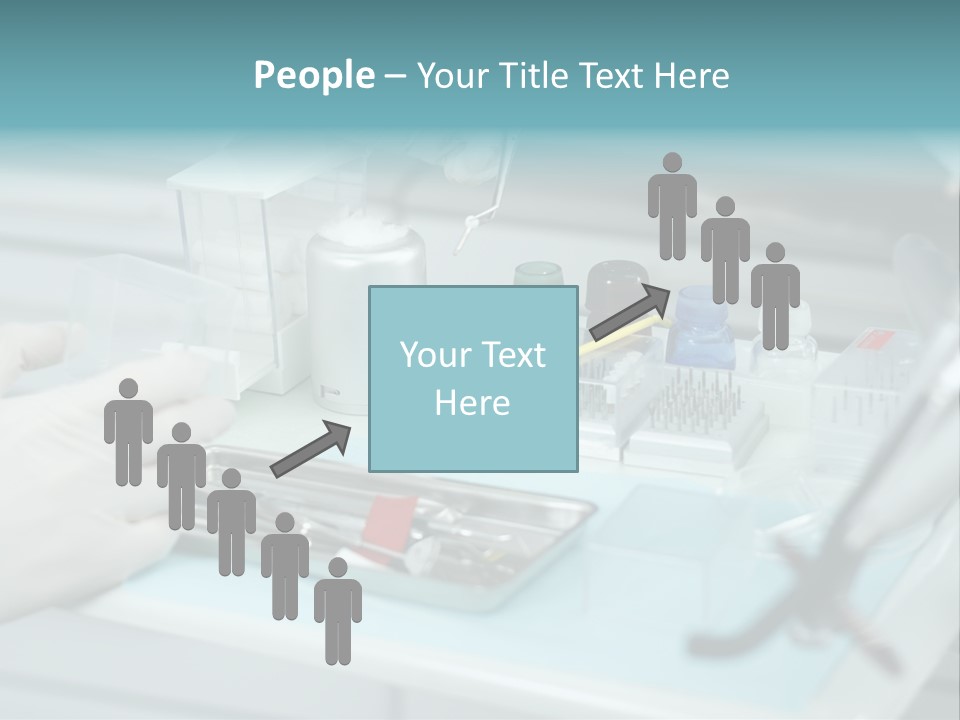 Cold Circle Water PowerPoint Template