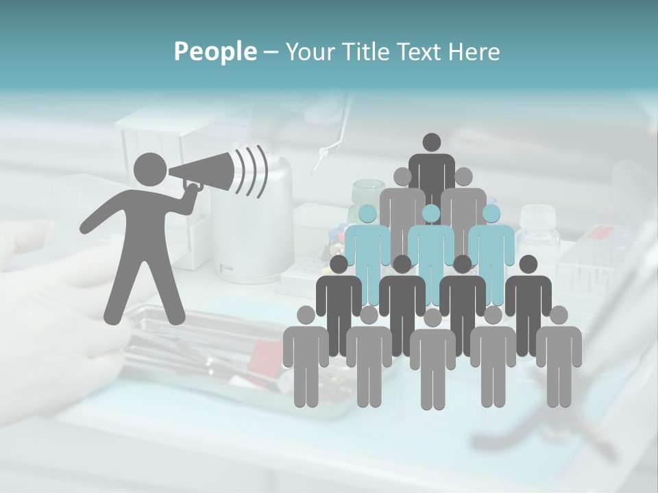 Cold Circle Water PowerPoint Template