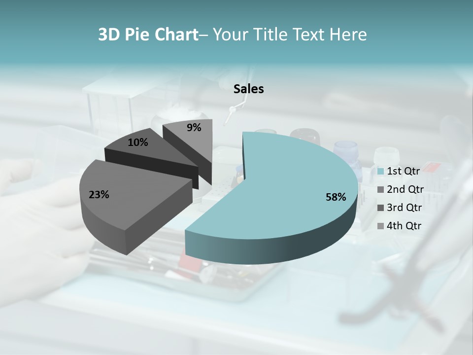 Cold Circle Water PowerPoint Template