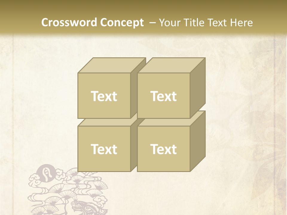 Legend Eastern Wallpaper PowerPoint Template