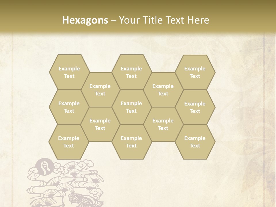 Legend Eastern Wallpaper PowerPoint Template