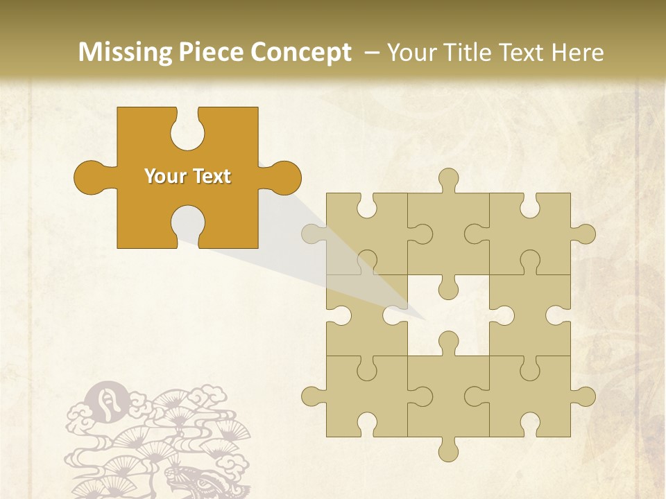 Legend Eastern Wallpaper PowerPoint Template