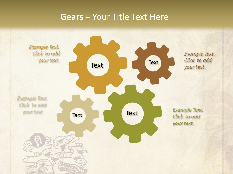 Legend Eastern Wallpaper PowerPoint Template