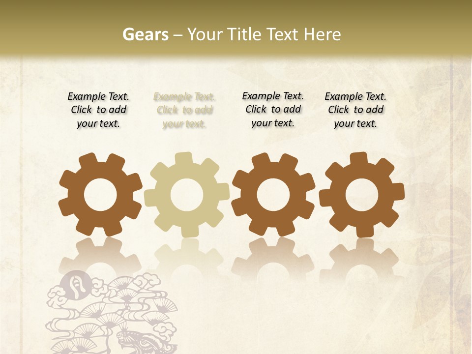 Legend Eastern Wallpaper PowerPoint Template