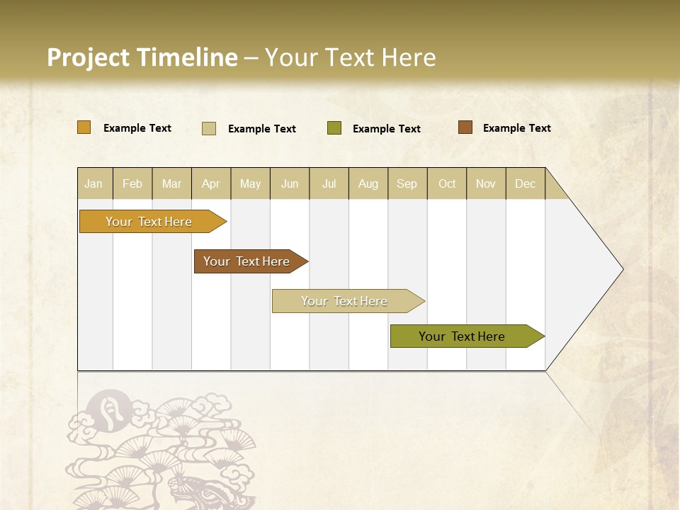 Legend Eastern Wallpaper PowerPoint Template