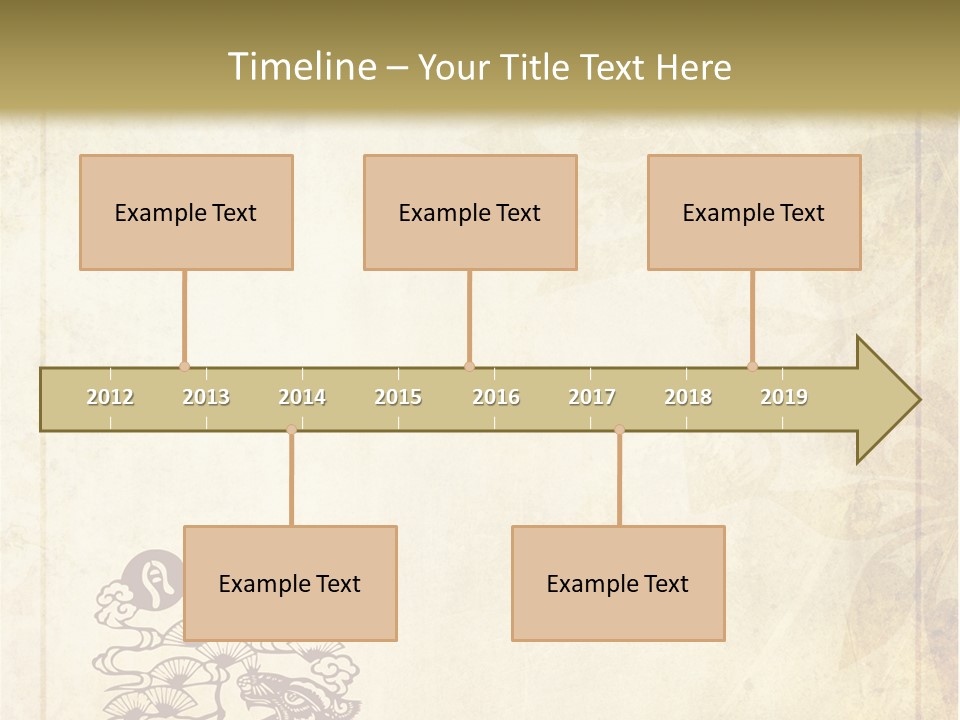 Legend Eastern Wallpaper PowerPoint Template