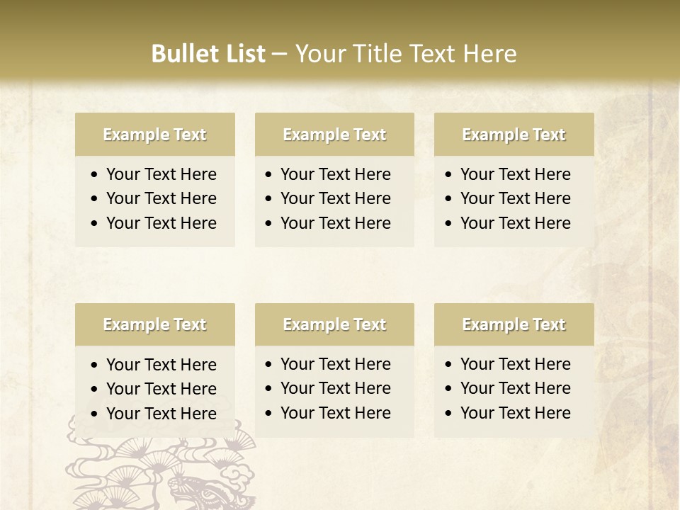 Legend Eastern Wallpaper PowerPoint Template