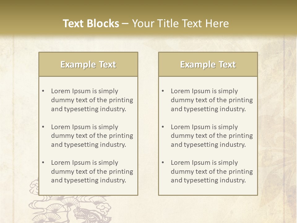 Legend Eastern Wallpaper PowerPoint Template