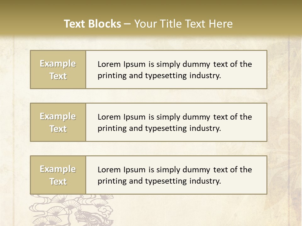 Legend Eastern Wallpaper PowerPoint Template