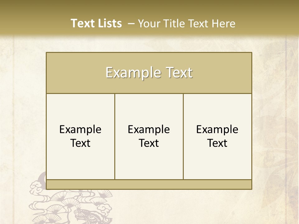 Legend Eastern Wallpaper PowerPoint Template