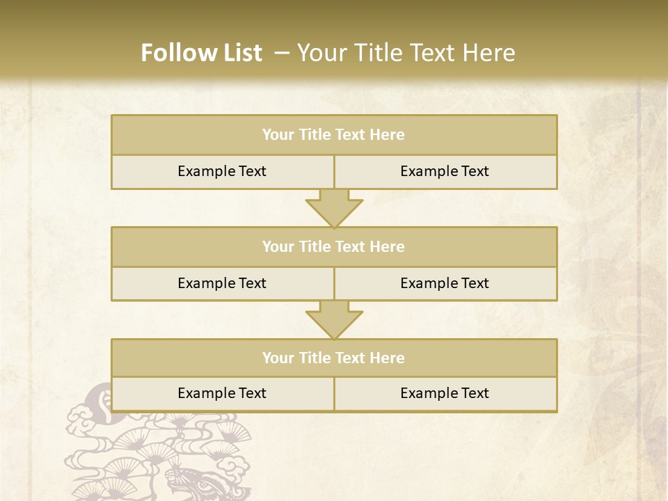 Legend Eastern Wallpaper PowerPoint Template