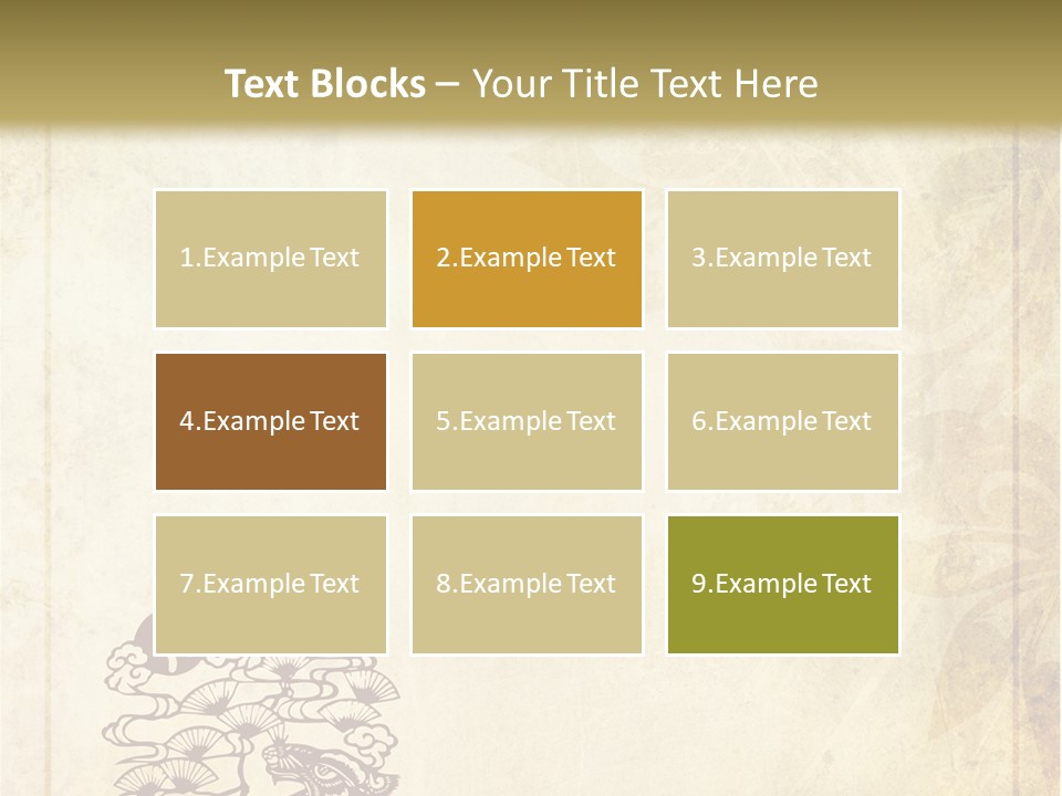 Legend Eastern Wallpaper PowerPoint Template