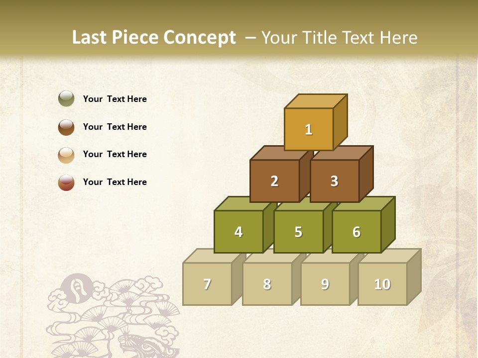 Legend Eastern Wallpaper PowerPoint Template