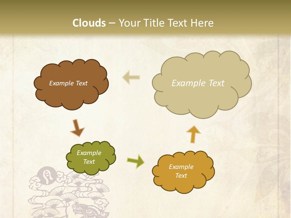 Legend Eastern Wallpaper PowerPoint Template