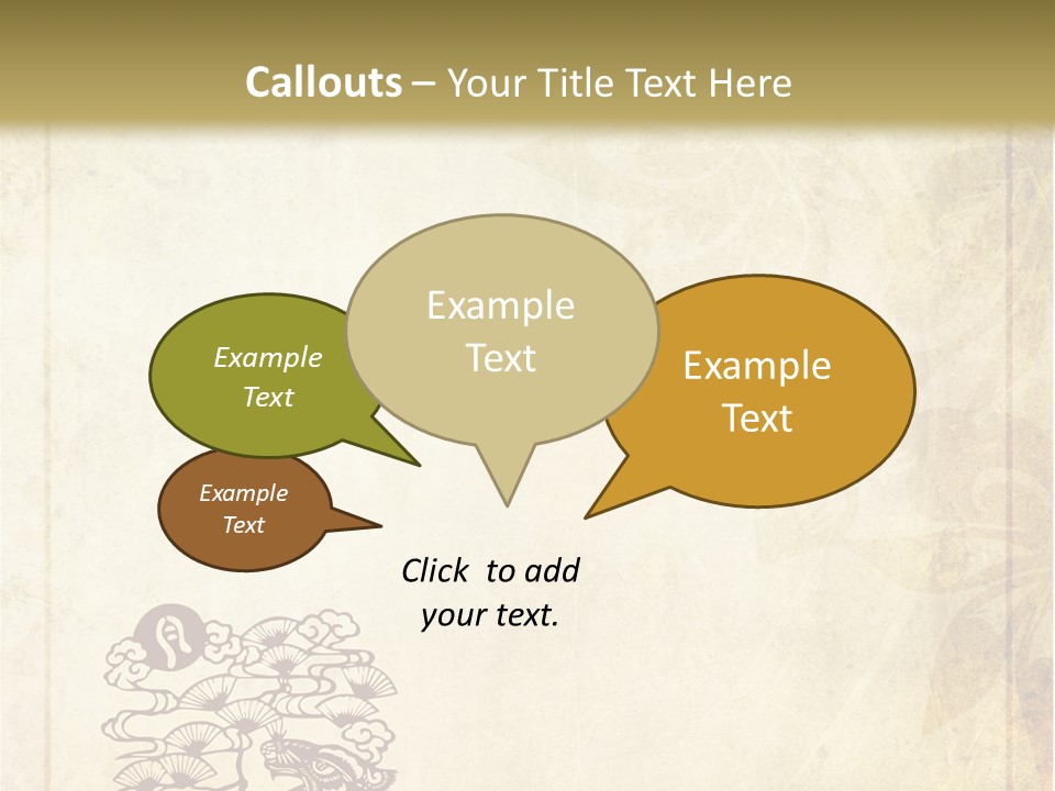 Legend Eastern Wallpaper PowerPoint Template