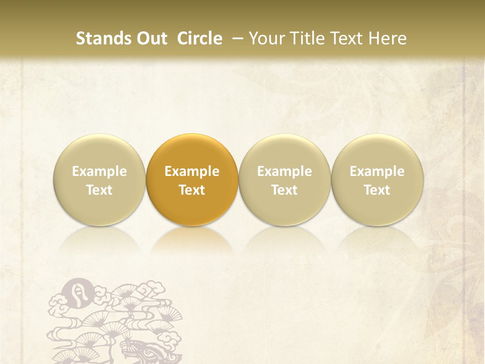 Legend Eastern Wallpaper PowerPoint Template