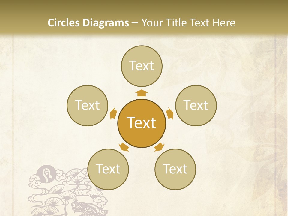 Legend Eastern Wallpaper PowerPoint Template