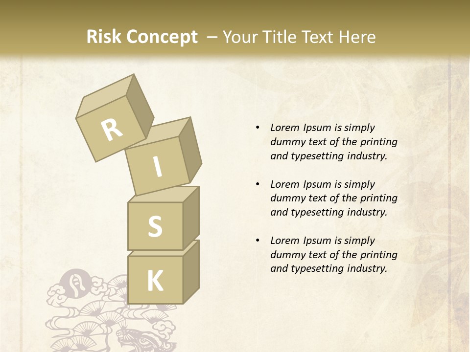 Legend Eastern Wallpaper PowerPoint Template