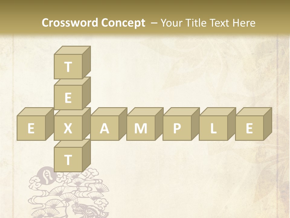 Legend Eastern Wallpaper PowerPoint Template