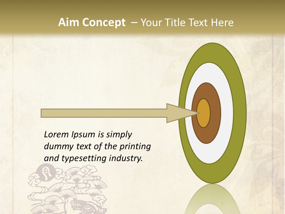 Legend Eastern Wallpaper PowerPoint Template