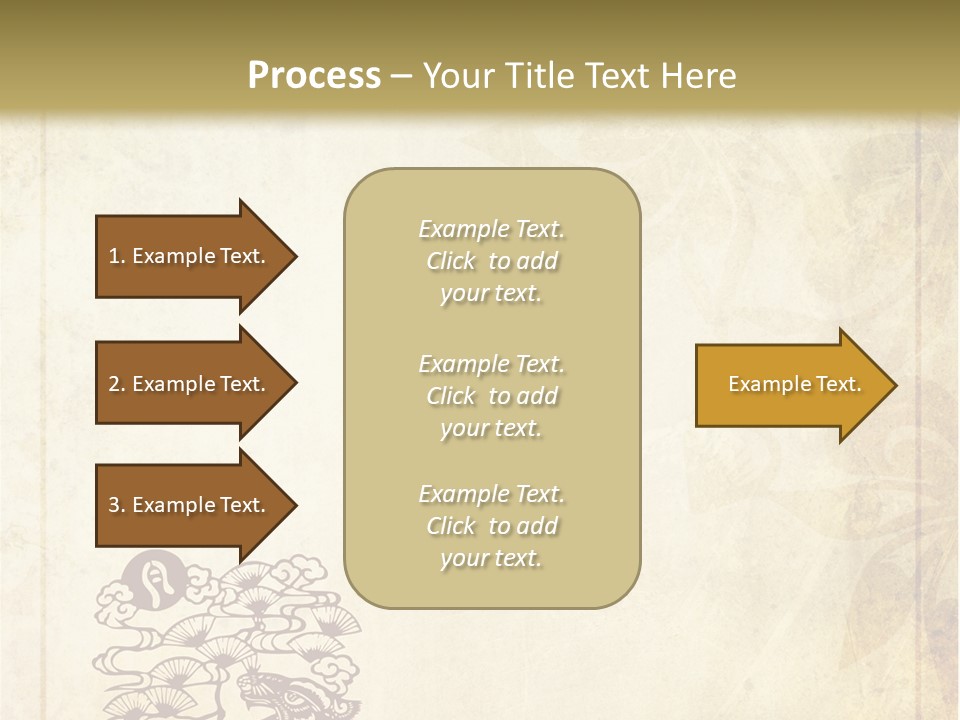 Legend Eastern Wallpaper PowerPoint Template