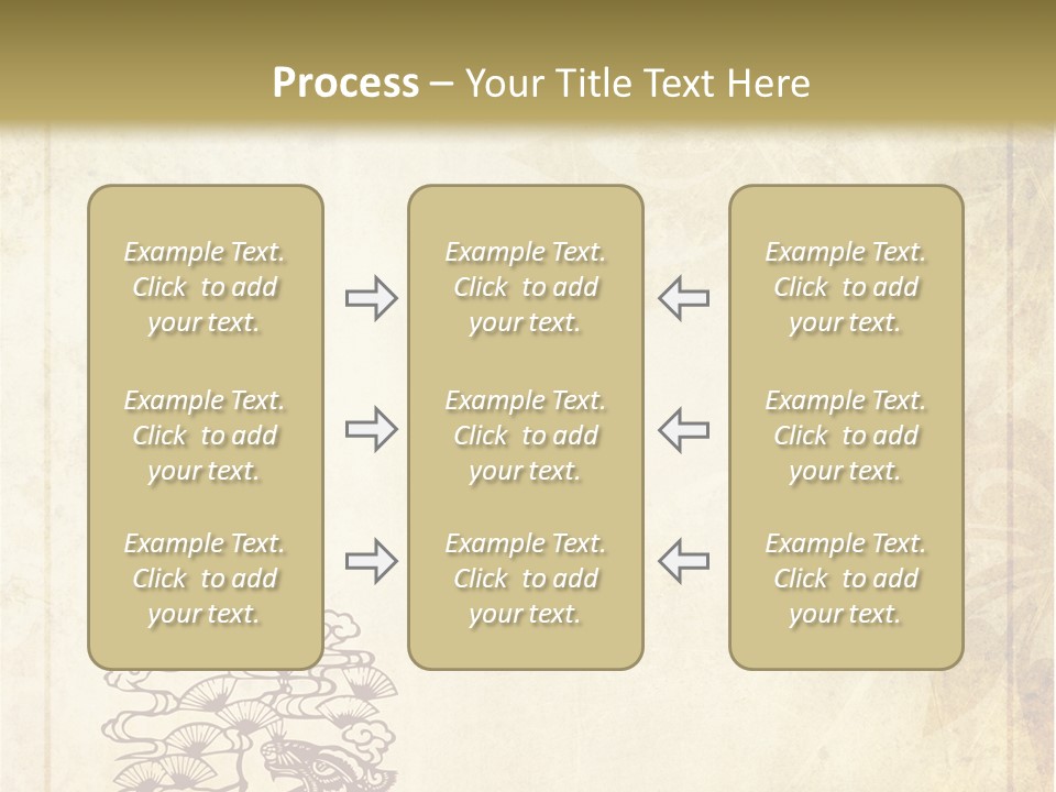 Legend Eastern Wallpaper PowerPoint Template