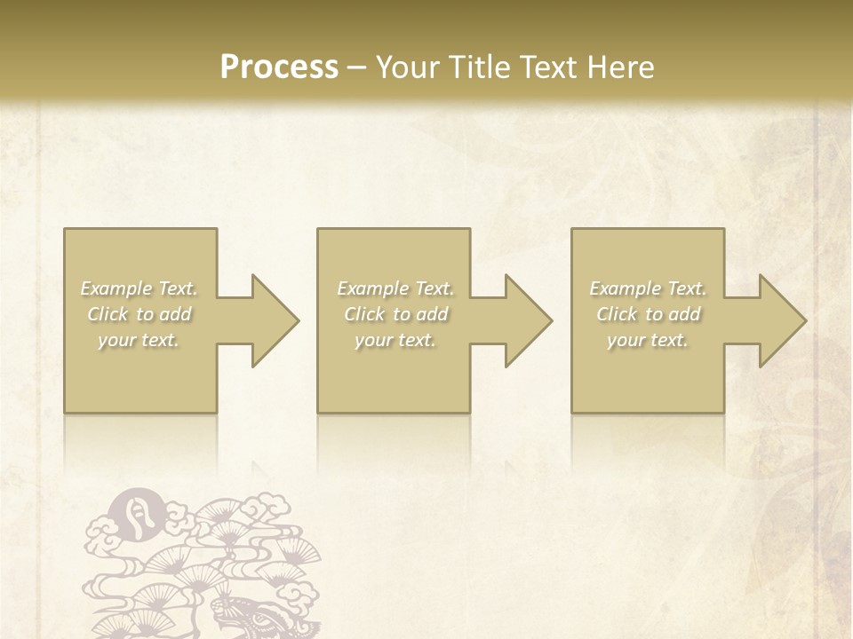 Legend Eastern Wallpaper PowerPoint Template