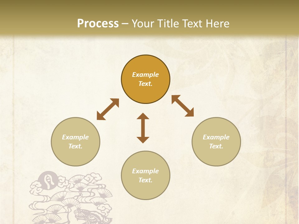Legend Eastern Wallpaper PowerPoint Template