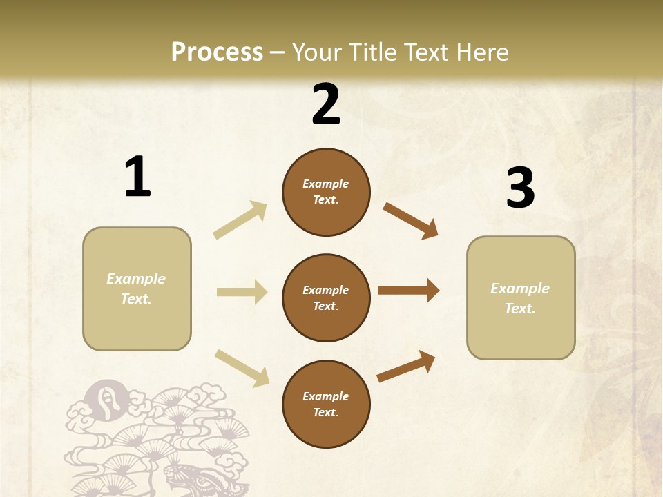 Legend Eastern Wallpaper PowerPoint Template