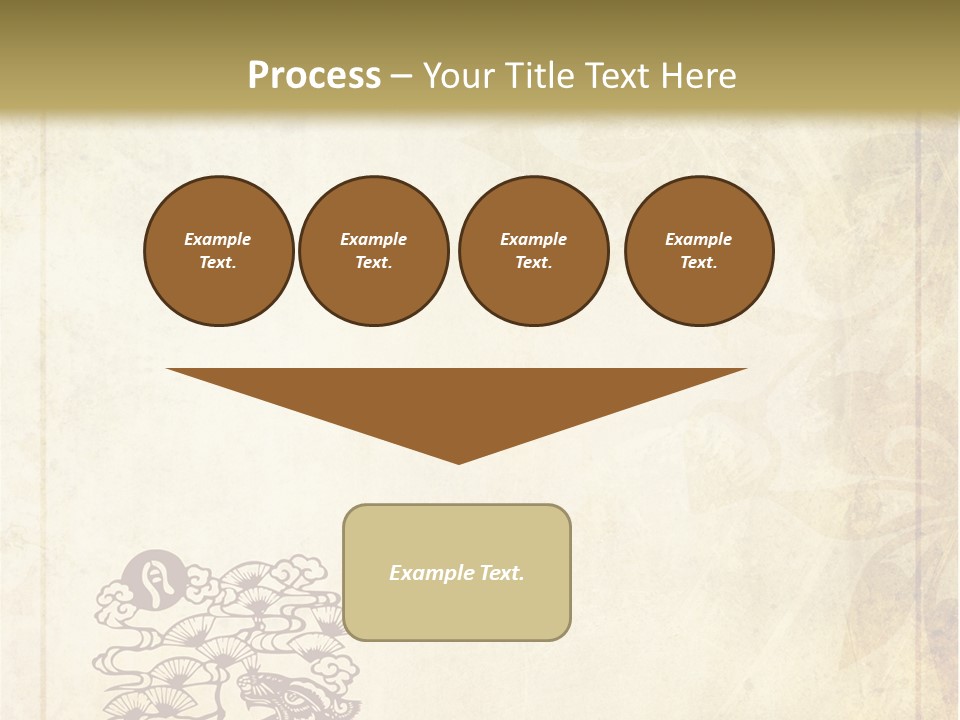 Legend Eastern Wallpaper PowerPoint Template