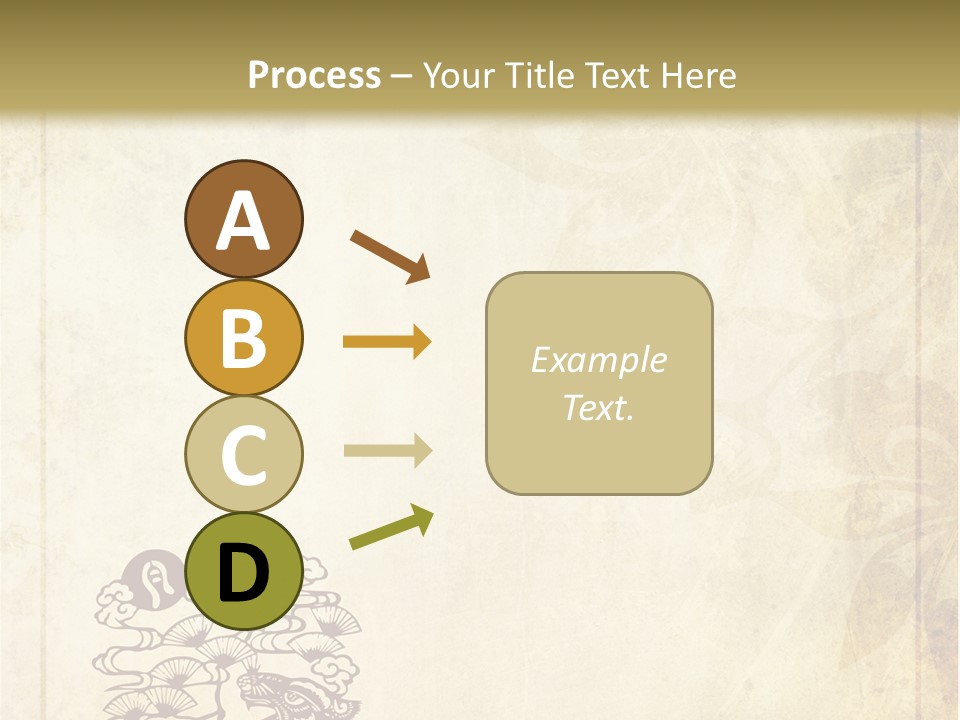 Legend Eastern Wallpaper PowerPoint Template